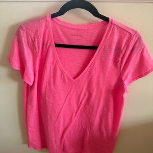 Lily Pulitzer V Neck top.